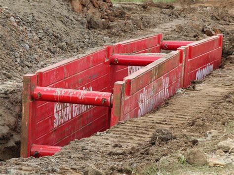 used steel trench boxes for sale|used speed shoring for sale.